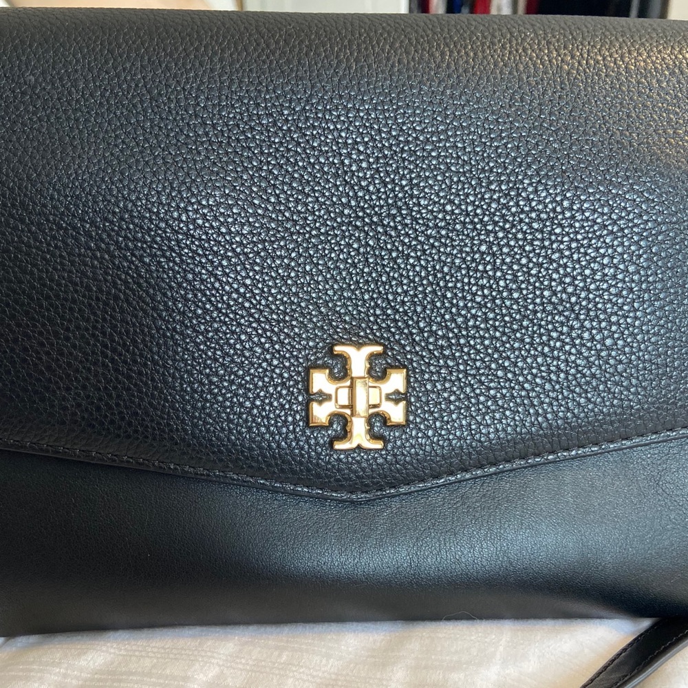 Tory Burch Kira Mixed Materials Shoulder Bag